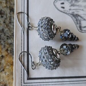 HP!!🎉🎉❤️❤️Handmade Sparkled  Earrings